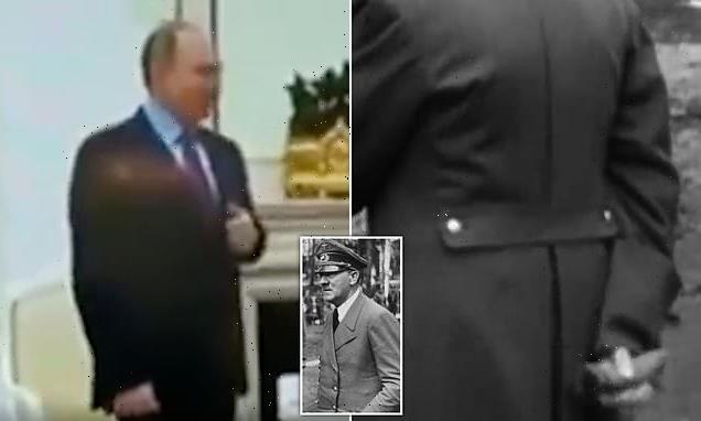 Putin's shaking hand resembles video of Adolf Hitler's 'Parkinson's'