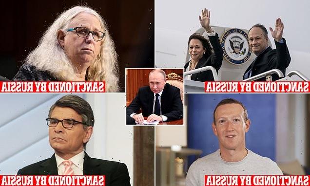 Russia sanctions Kamala Harris, Mark Zuckerberg and 27 other Americans