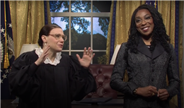 'SNL' Cold Open: Justice Ketanji Brown Jackson Gets a 'Gins-Burn'