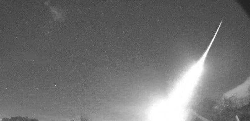 Space mystery: Meteorite hunt begins after massive fireball spotted in England