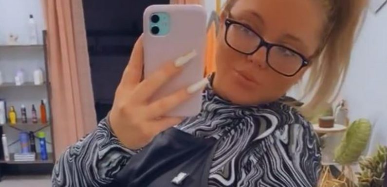 Teen Mom Jade Cline shows off her butt in a skintight dress in new 'work selfies' after getting Brazilian lift