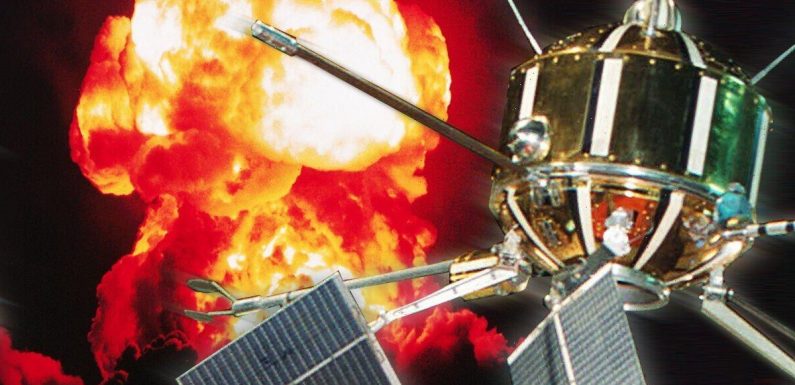 UK embarrassment laid bare as US hid details of NUKING first-ever British satellite