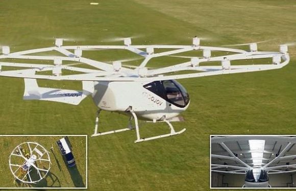 Volocopter completes maiden flight of its electric VoloCity air taxi