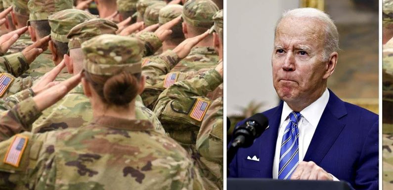 Biden headache as research shows obesity ‘threatens US military readiness for war’
