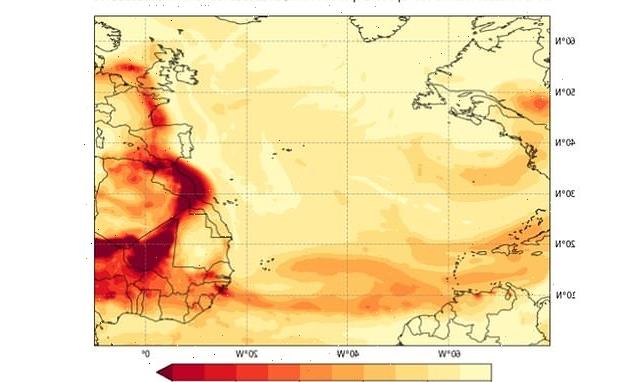 'Blood rain' could hit Britain on Friday as Saharan dust heads our way