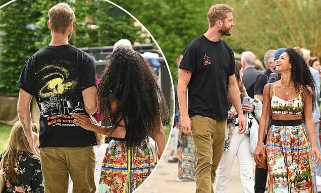 Calvin Harris puts on a cosy display with Vick Hope