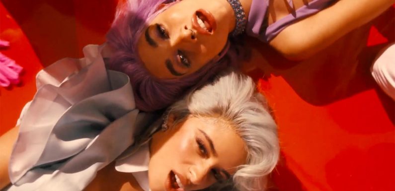 Camila Cabello and Maria Becerra Rock Colorful Wigs in Outer Space for Interplanetary 'Hasta Los Dientes' Video