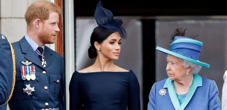 Harry and Meghan Reportedly Told the Queen They Didn't Want to Stand on the Balcony at the Jubilee