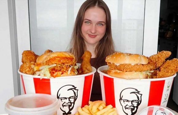 I am a 55kg former model – I ate an entire 30-piece KFC family bucket consuming 10,000 calories in just 40 minutes