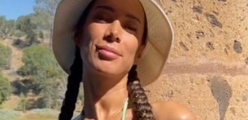 Leona Lewis shows off blooming baby bump as she poses in bikini for TikTok