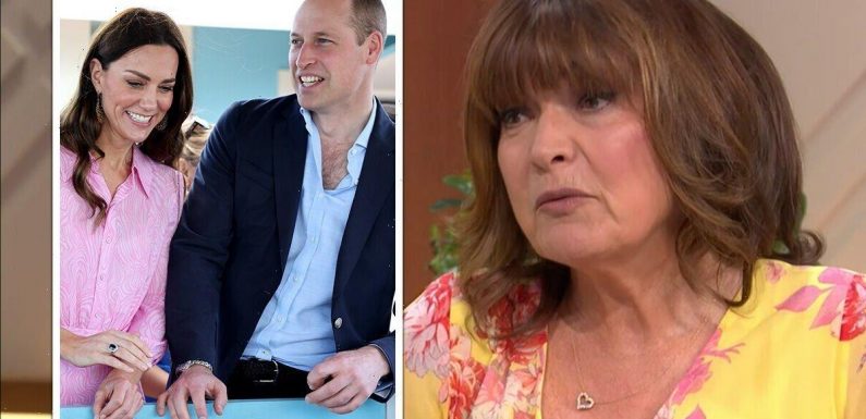 Lorraine admits ‘my toes are still curling’ over Royal Family’s disastrous Caribbean tour