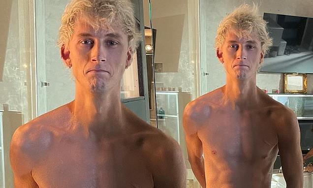 Machine Gun Kelly posts NUDE picture from set of Good Mourning
