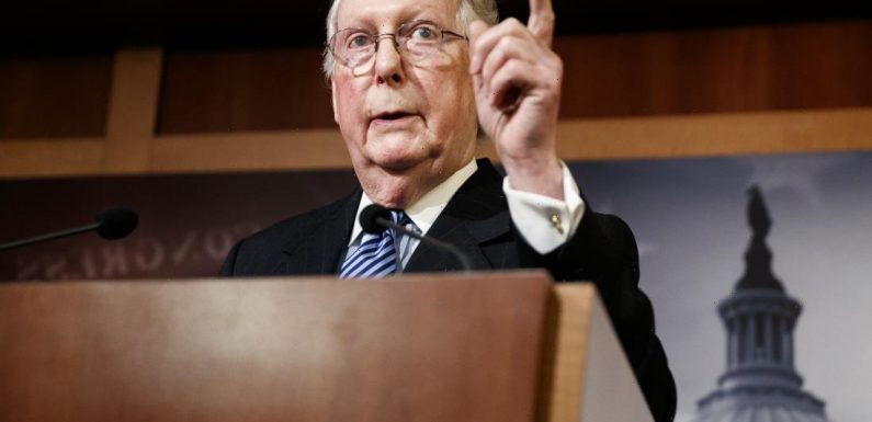 Mitch McConnell wants voters to know that a federal abortion ban is on the table