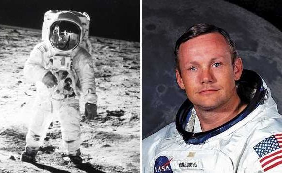 Moon landing myth debunked: Fans in shock as famous Armstrong photo NOT actually him
