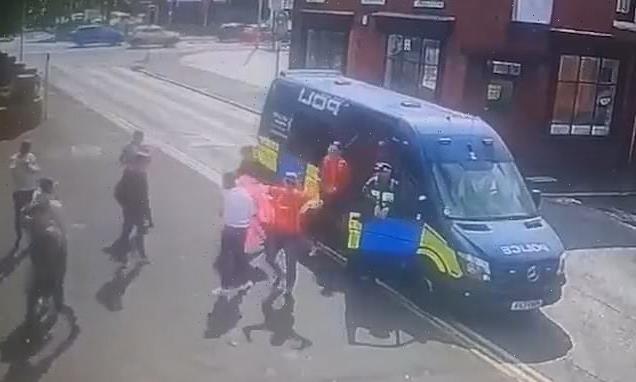 Police probe 'sound coppers' who 'gave 26 football fans a lift to pub'