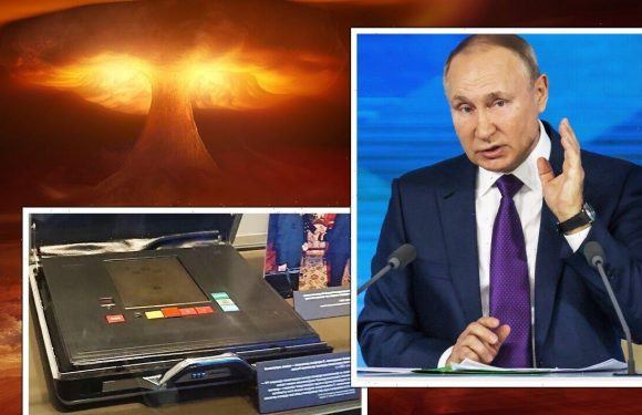 Putin’s secret briefcase that could tigger a nuclear armageddon and obliterate the West