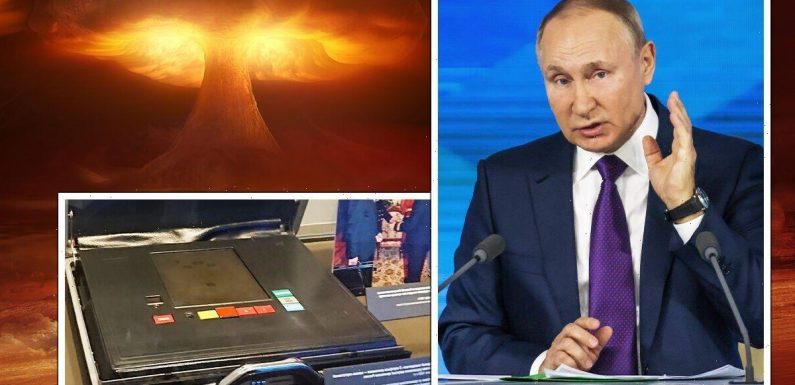 Putin’s secret briefcase that could tigger a nuclear armageddon and obliterate the West