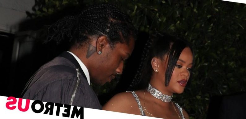 Rihanna celebrates first Mother’s Day pregnant and shining in silver get-up