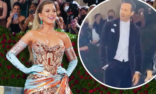 Ryan Reynolds' jaw drops while watching wife Blake Lively