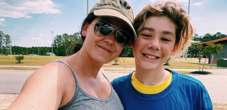 Teen Mom Jenelle Evans shares rare photos of son Jace, 12, and fans 'can't believe' how grown up the preteen looks