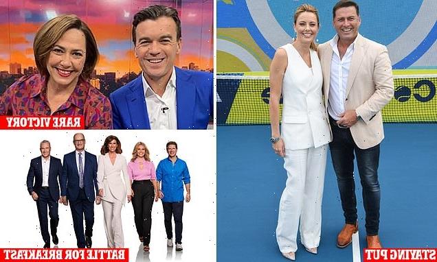 Today hosts Karl Stefanovic and Allison Langdon sign long contracts