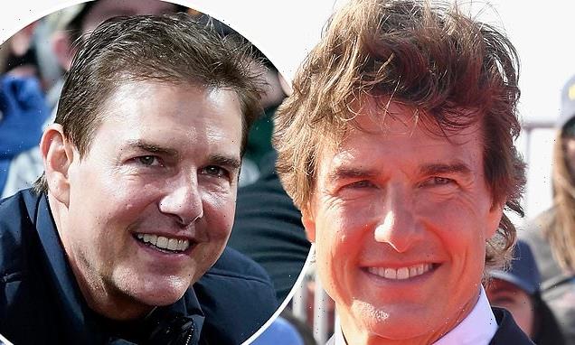 Tom Cruise debuts shaggy hairdo at Top Gun: Maverick premiere