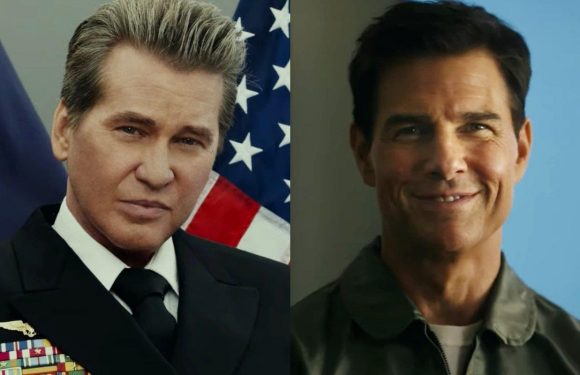 Tom Cruise on Working With Val Kilmer for a ‘Very Special’ Scene in ‘Top Gun: Maverick’