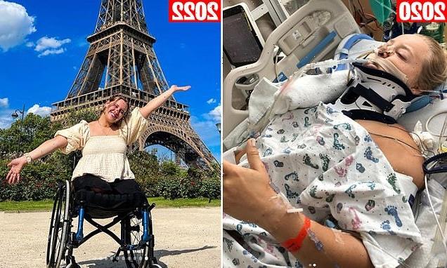 Utah teen goes skydiving and cheerleading after having legs amputated