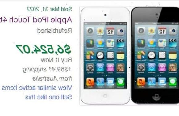 iPods selling for THOUSANDS on eBay as Apple announces discontinuation