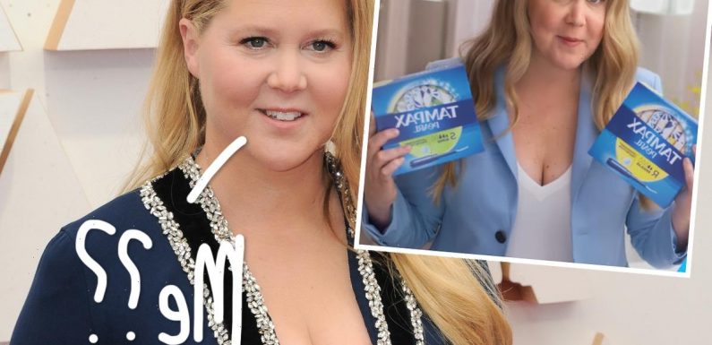 Amy Schumer Reacts To Claims That She’s To Blame For Tampon Shortages!