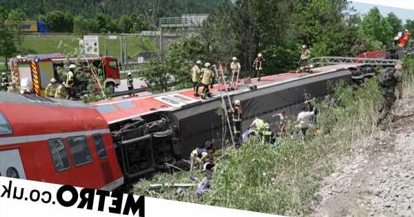 Body of fifth person found in wreckage of train crash in Bavaria