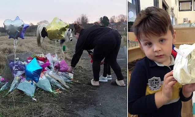 Boy, 4, died after falling off motorbike he was on with his cousin, 7