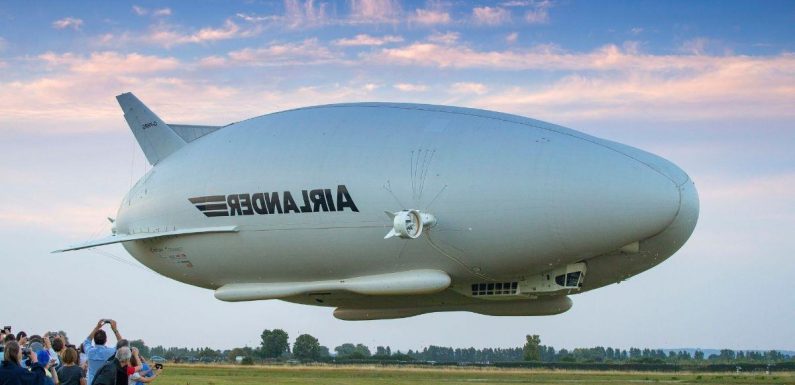 Brexit Britain to rule the skies as £600m UK-made helium airships destined for Spain