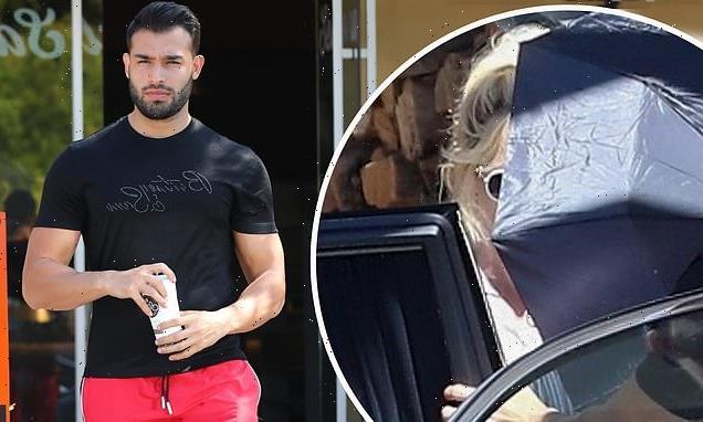 Britney Spears and Sam Asghari run errands after wedding