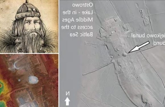 Burial mound of 'Bluetooth Viking king' is FOUND