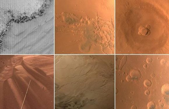 China's Tianwen-1 spacecraft captures STUNNING photos of Mars