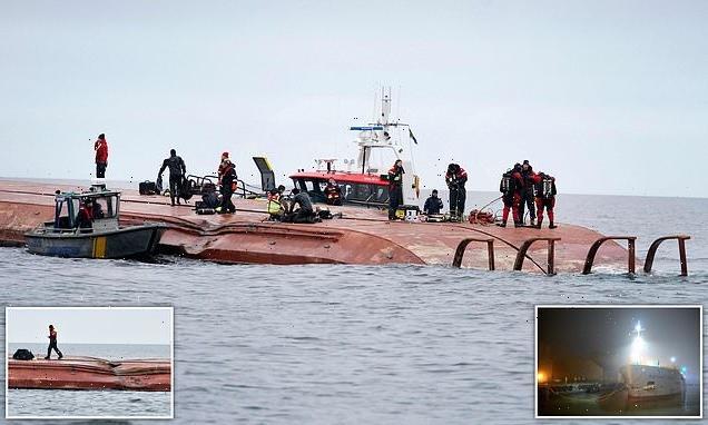 'Drunk' British sailor whose ship hit Danish boat  is jailed