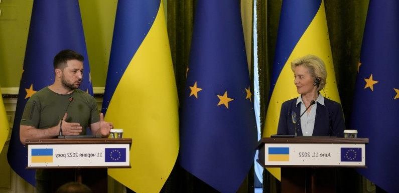 EU grants Ukraine candidate status in ‘historic moment’