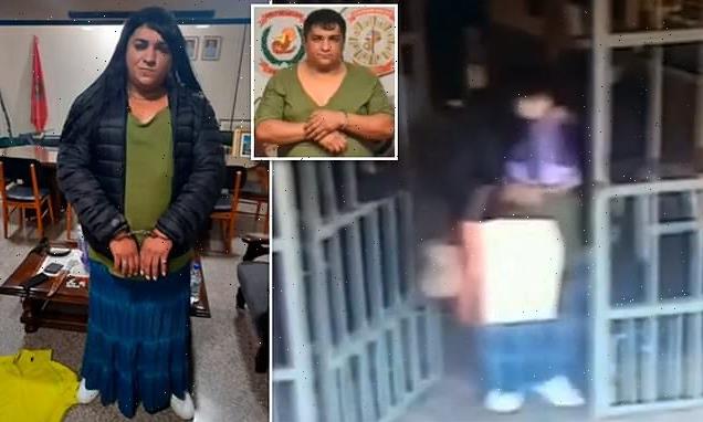 Gang leader 'Cute Chubby' dresses as a woman to escape Paraguay jail