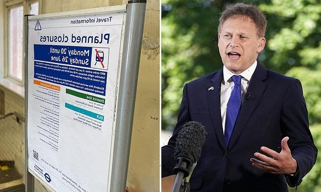 Grant Shapps condemns rail strikes for causing 'misery and chaos'