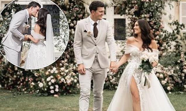 Harry Maguire's new wife Fern Hawkins shares new wedding snap