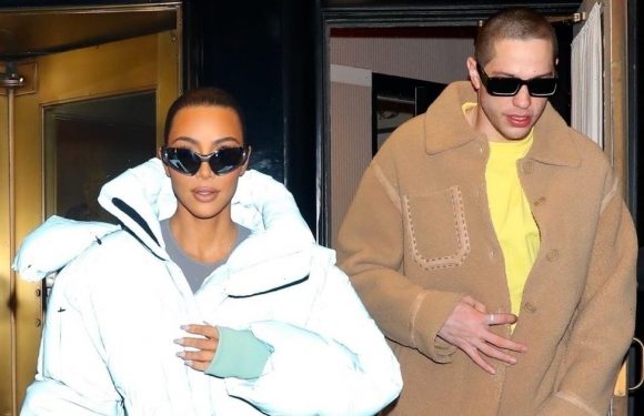 How Kim Kardashian and Pete Davidson Went From Clashing Styles to Matching Outfits
