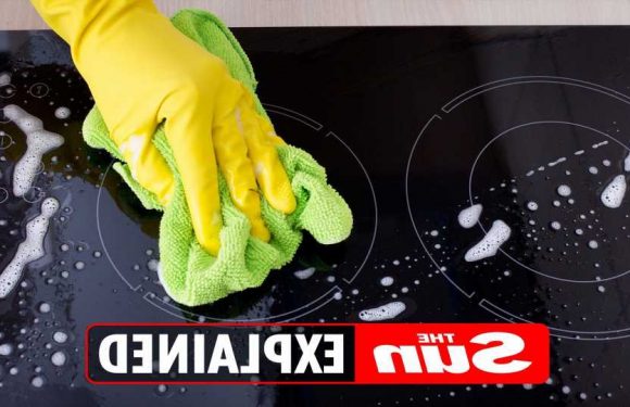 How to clean an induction hob without damaging it | The Sun