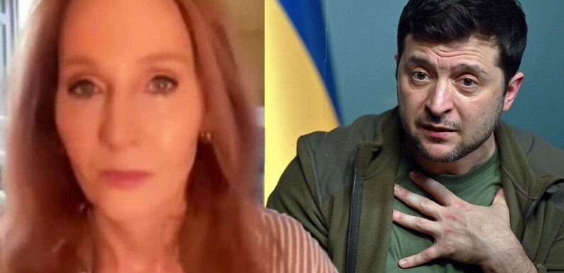 JK Rowling ‘distastefully’ tricked by Russians in supposed chat with Ukraine’s Zelensky