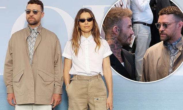 Jessica Biel and Justin Timberlake look typically chic