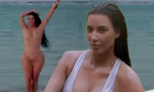 Kim Kardashian showcases her bikini body for SI shoot