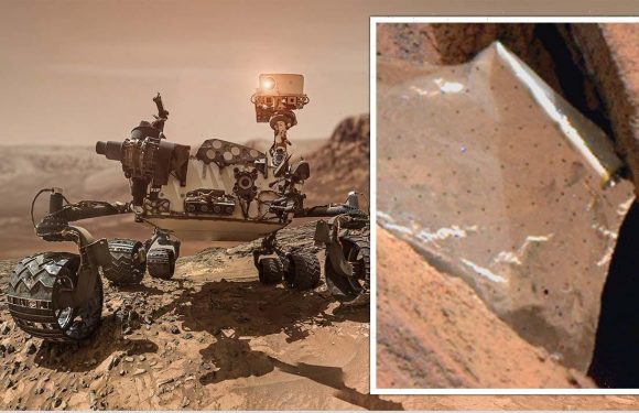 Mars mystery as rover spots shiny silver litter on Red Planet’s surface: ‘Unexpected!’