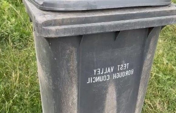 Mystery as wheelie bin from Hampshire turns up in war-torn Ukraine