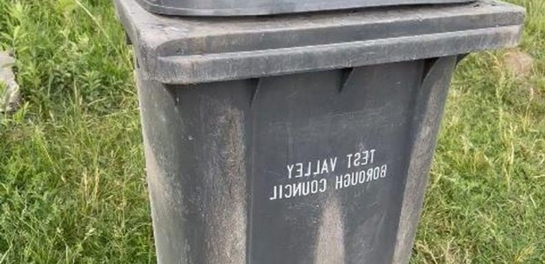 Mystery as wheelie bin from Hampshire turns up in war-torn Ukraine