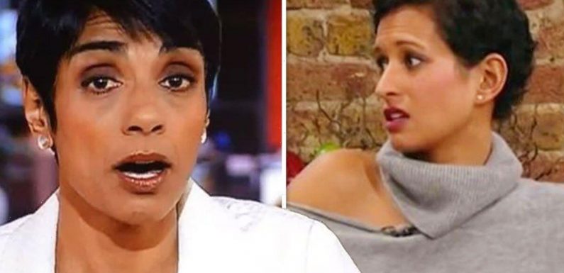 Naga Munchetty reacts as BBC News correspondent issues plea after worrying NHS ‘scam’
